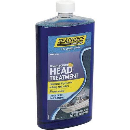 SEACHOICE Head Treatment 32 oz., Lemon Scent 90751